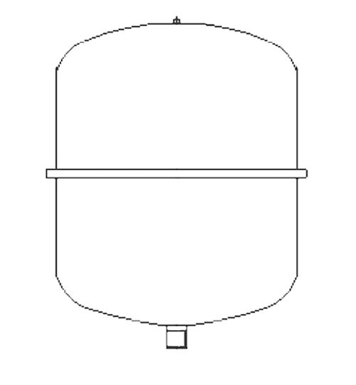 DAIKIN-Membranausdehnungsgefaess-25-L-MAG-S25-m--Anschlussgr--f--Drucksystem-bis-3-Kol-162050 gallery number 1